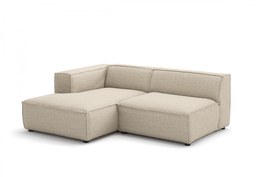 Model MODULARIS WB (wysoki bok) - Modularis WB longchair lewy + sofa 1,5 osobowa